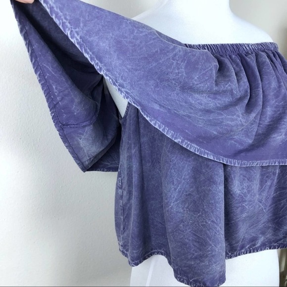 Audrey 3+1 Bamboo Blend Off The Shoulder Top - Picture 5 of 7